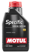 Load image into Gallery viewer, Motul 1L OEM Synthetic Engine Oil SPECIFIC 508 00 509 00 - 0W20 - GTR Auto