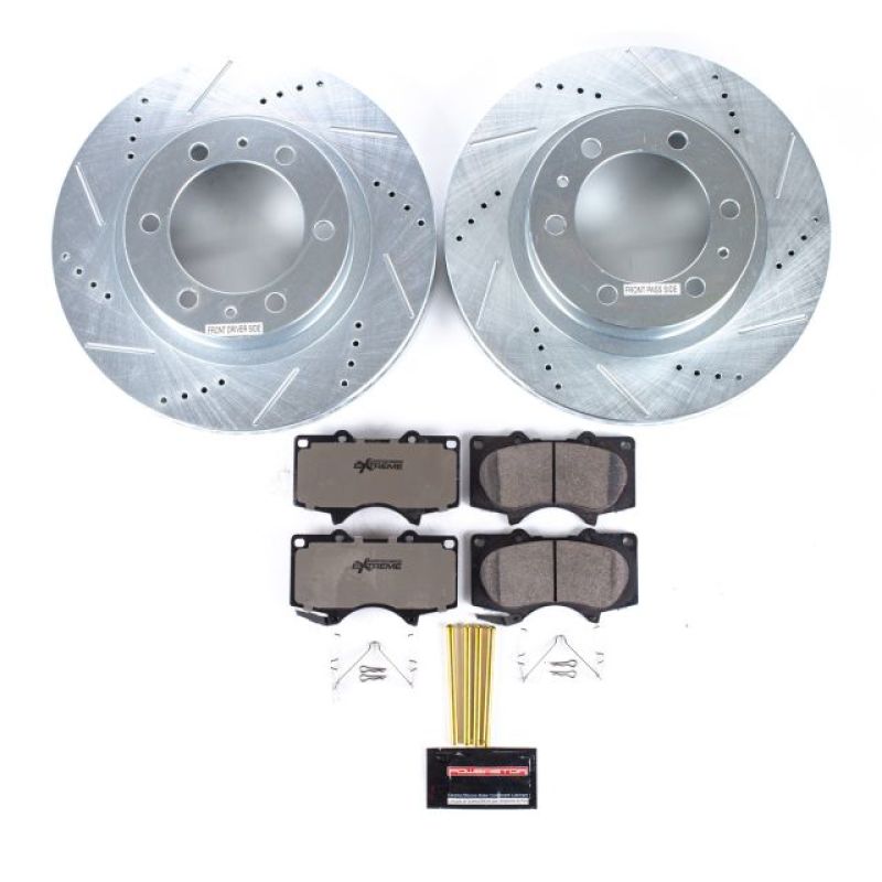 Power Stop 03-09 Toyota 4Runner Front Z36 Truck & Tow Brake Kit - GTR Auto