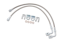 Load image into Gallery viewer, Zone Offroad 07-18 Jeep Wrangler JK Rear 4-6in Stainless Brake Lines