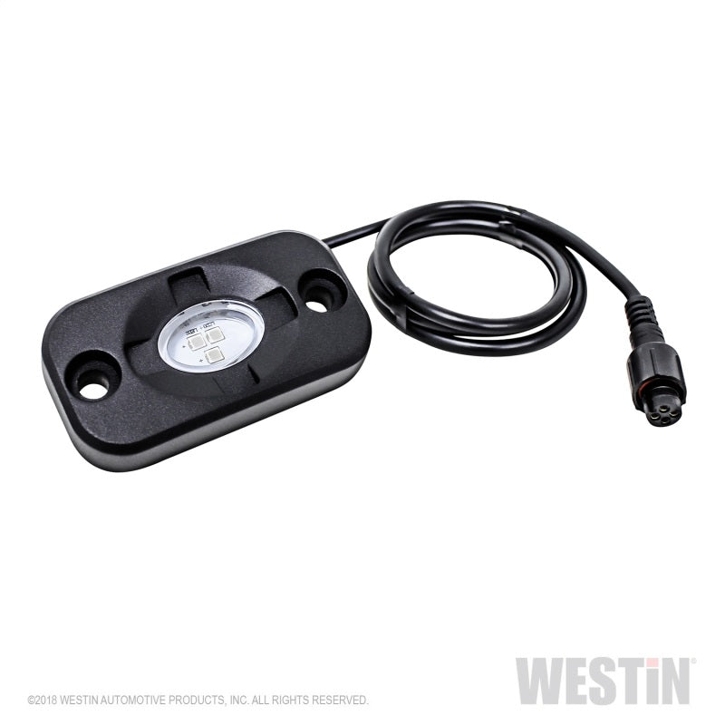 Westin LED Rock Light Kit - 07-18 Jeep Wrangler JK / 18-19 Jeep Wrangler JL - Black - GTR Auto