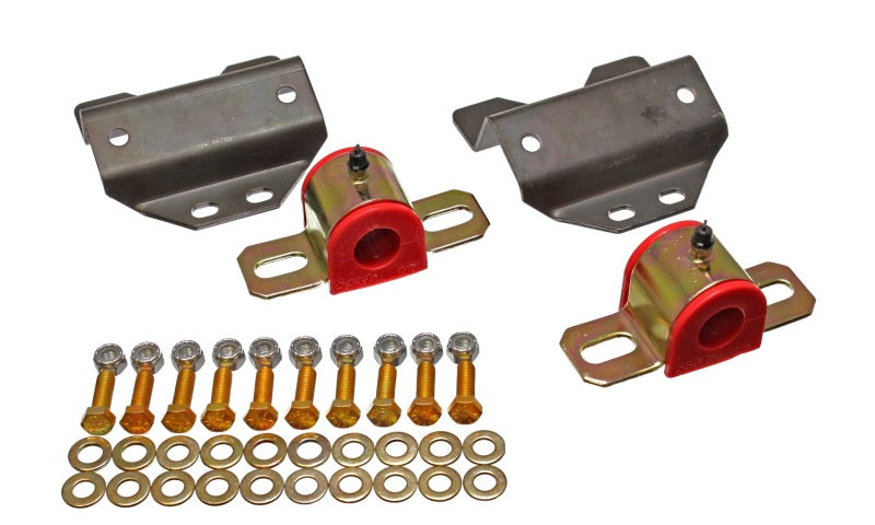 Energy Suspension 67-72 Dodge Dart / 65-69 Charger Red 7/8in Greaseable Bushing Adapter Kit - GTR Auto