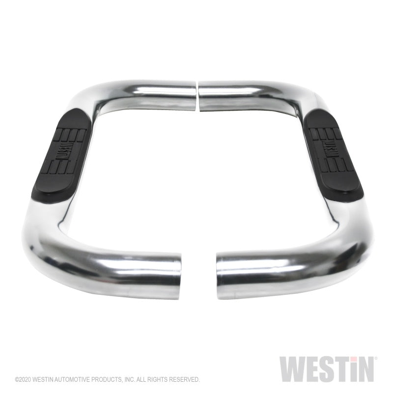 Westin 19-20 Chevy/GMC Silverado/Sierra 1500 Regular Cab E-Series 3 Nerf Step Bars - Stainless Steel - GTR Auto