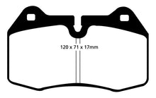 Load image into Gallery viewer, EBC 94-99 BMW M5 3.8 (E34) Yellowstuff Front Brake Pads - GTR Auto