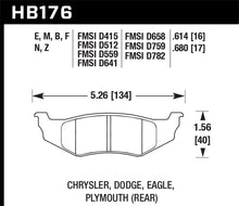 Load image into Gallery viewer, Hawk SRT4 HP+ Street Rear Brake Pads - GTR Auto
