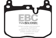 Load image into Gallery viewer, EBC 14+ BMW i8 1.5 Turbo/Electric Yellowstuff Front Brake Pads - GTR Auto