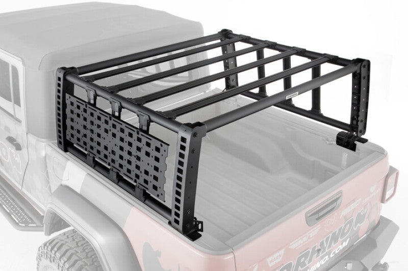 Go Rhino 19-21 Jeep Gladiator XRS Overland Xtreme Rack - Box 1 (Req. gor5950000T-02) - GTR Auto