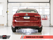 Load image into Gallery viewer, AWE Tuning Mk6 GLI 2.0T - Mk6 Jetta 1.8T Track Edition Exhaust - Diamond Black Tips - GTR Auto