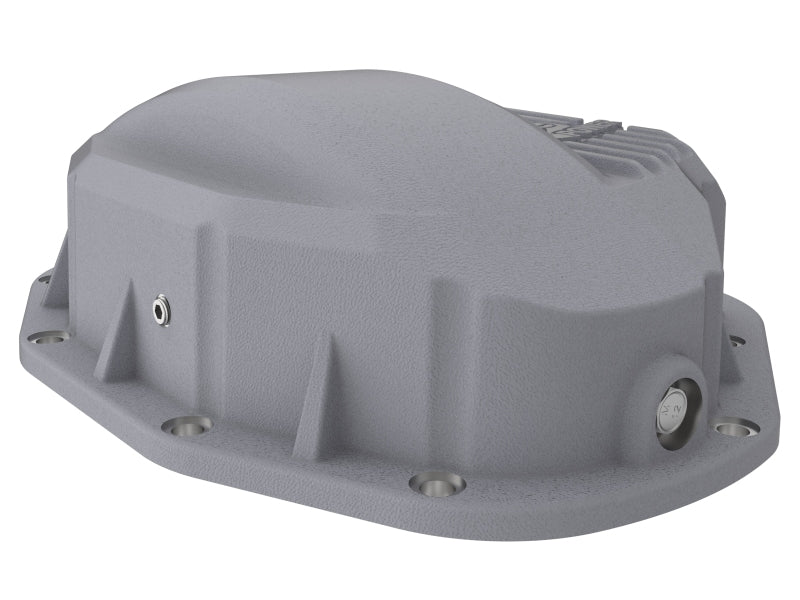 aFe Rear Differential Cover (Raw; Street Series); Dodge Diesel Trucks 94-02 L6-5.9L (td) - GTR Auto