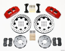 Load image into Gallery viewer, Wilwood Dynapro 6 Front Hat Kit 12.19in Drilled Red 94-01 Honda/Acura w/262mm Disc - GTR Auto