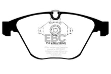 Load image into Gallery viewer, EBC 11-12 BMW 1M Coupe 3.0 Twin Turbo Greenstuff Front Brake Pads - GTR Auto