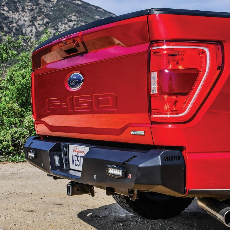 Westin 15-20 Ford F-150 Pro-Series Rear Bumper - Textured Black - GTR Auto