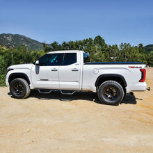 Load image into Gallery viewer, Westin 2022+ Toyota Tundra Double Cab Outlaw Nerf Step Bars - Textured Black - GTR Auto