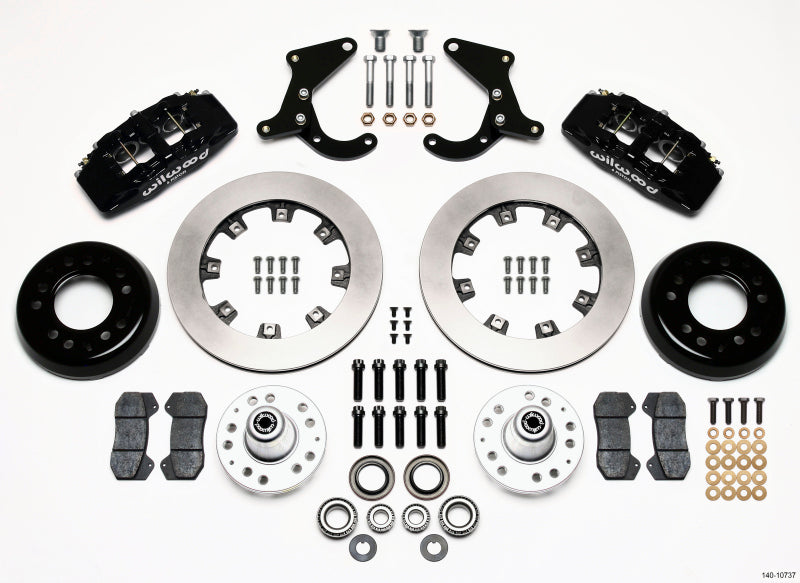 Wilwood Dynapro 6 Front Hub Kit 12.19in 55-57 Chevy - GTR Auto