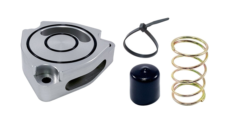 Torque Solution Blow Off BOV Sound Plate (Silver) 11+ Hyundai Veloster Turbo TS-SP2-HVS