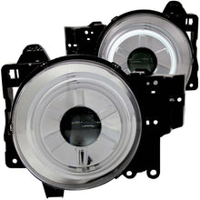 Load image into Gallery viewer, ANZO 2007-2013 Toyota Fj Cruiser Projector Headlights w/ Halo Chrome - GTR Auto