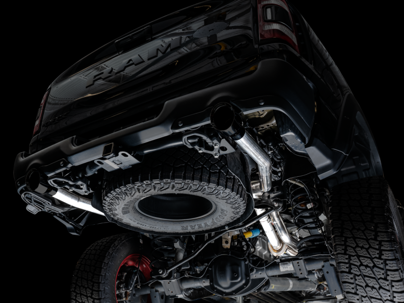 AWE Tuning 2021 RAM 1500 TRX 0FG Cat-Back Exhaust - Diamond Black Tips - GTR Auto