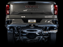 Load image into Gallery viewer, AWE Tuning 4th Gen GM 1500 5.3L 0FG Cat-Back Dual Side Exit (Flat Bumper) - Chrome Tips