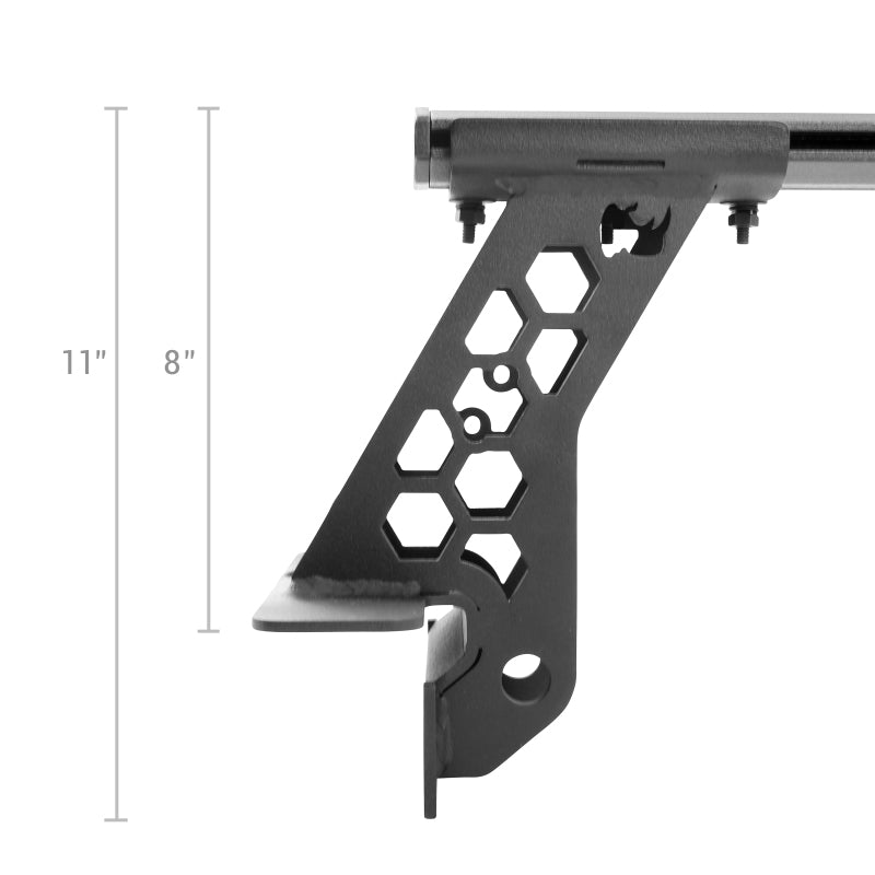 Go Rhino 20-22 Jeep Gladiator JT/16-22 Toy. Tacoma/05-21 Nssn Frontier XRS Cross Bars Kit - Tex. Blk - GTR Auto