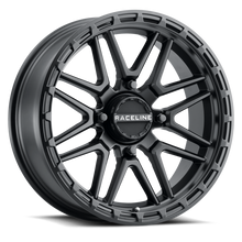 Load image into Gallery viewer, Raceline A11B Krank-XL 20x7in / 4x156 BP / 0mm Offset / 132.5mm Bore - Satin Black Wheel