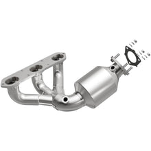 Load image into Gallery viewer, MagnaFlow Direct Fit Catalytic Converter 2006 Porsche Cayman 3.4L Underbody