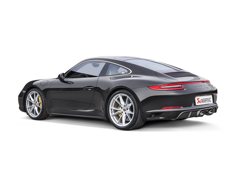 Akrapovic 16-17 Porsche 911 Carrera S/4/4S/GTS (991.2) Slip-On Line (Titanium) w/ Titanium Tips - GTR Auto