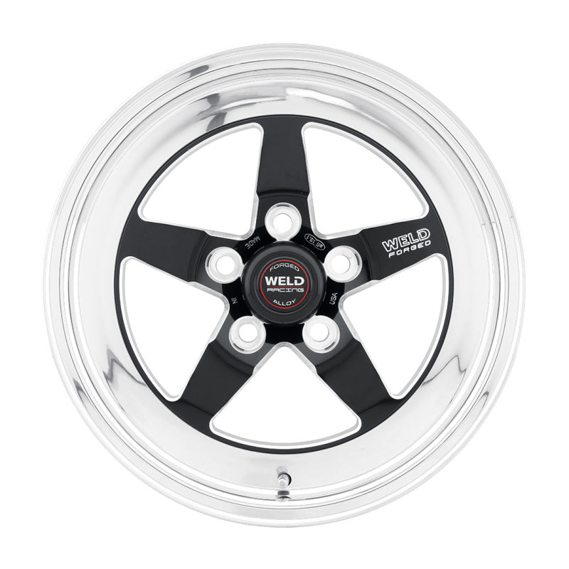 Weld S71 15x7.33 / 5x4.75 BP / 3.5in. BS Black Wheel (Low Pad) - Non-Beadlock - GTR Auto