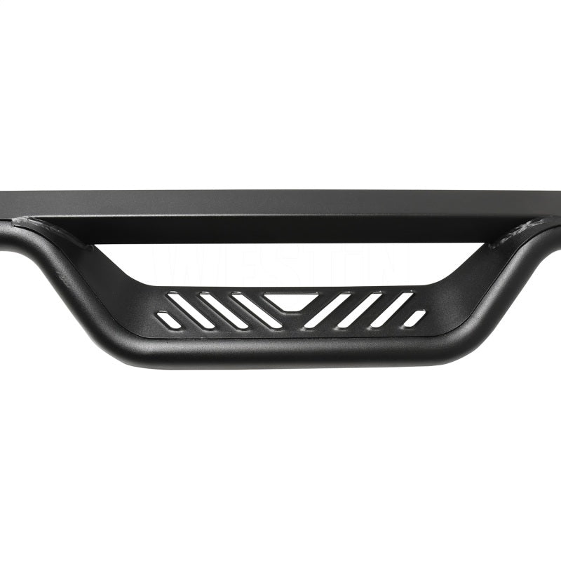 Westin 15-22 Ford F-150 SuperCrew / 17-22 F-250/350 Crew Cab Outlaw Nerf Step Bars - Textured Black - GTR Auto