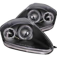 Load image into Gallery viewer, ANZO 2000-2005 Mitsubishi Eclipse Projector Headlights w/ Halo Black - GTR Auto