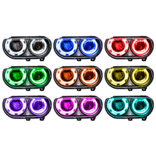Load image into Gallery viewer, Oracle 08-14 Dodge Challenger SMD HL (HID Style) - ColorSHIFT w/ Simple Controller
