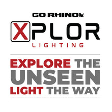 Load image into Gallery viewer, Go Rhino Xplor Bright Series Dbl Row LED Light Bar (Side/Track Mount) 31.5in. - Blk