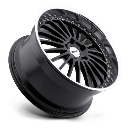 TWSIL 20X8.5 5X4.25 G-BLK MRR LIP 40MM