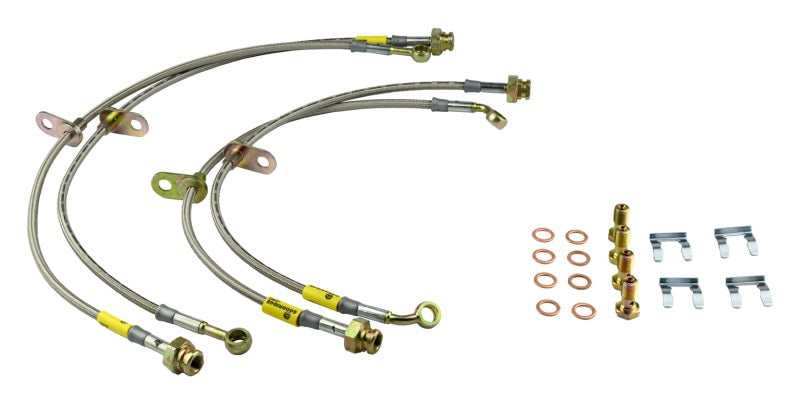 Goodridge 10-15 Chevrolet Camaro Stainless Steel Brake Line Kit - GTR Auto