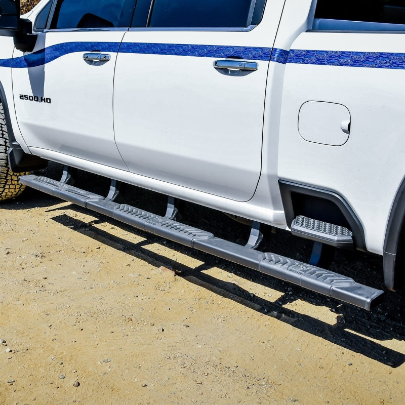Westin 2020 Chevy Silverado 2500 Crew Cab (6.5ft Bed) R5 M-Series XD W2W Nerf Bars - Textured Black - GTR Auto