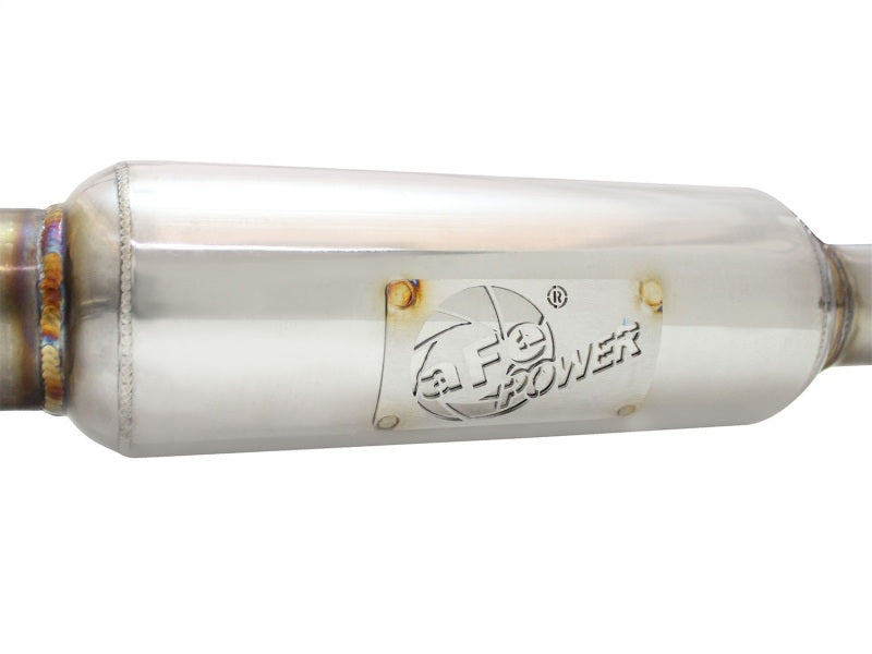 aFe Takeda 11-16 Scion TC 2.5L 2 1/4-2 1/2in Stainless Steel Axle-Back Exhaust w/Black Tip - GTR Auto