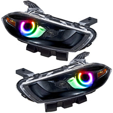 Load image into Gallery viewer, Oracle 13-14 Dodge Dart (HID Style) SMD HL - Black - ColorSHIFT w/ Simple Controller