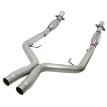 Load image into Gallery viewer, BBK 05-10 Mustang 4.6 GT High Flow X Pipe With Catalytic Converters - 2-3/4 - GTR Auto