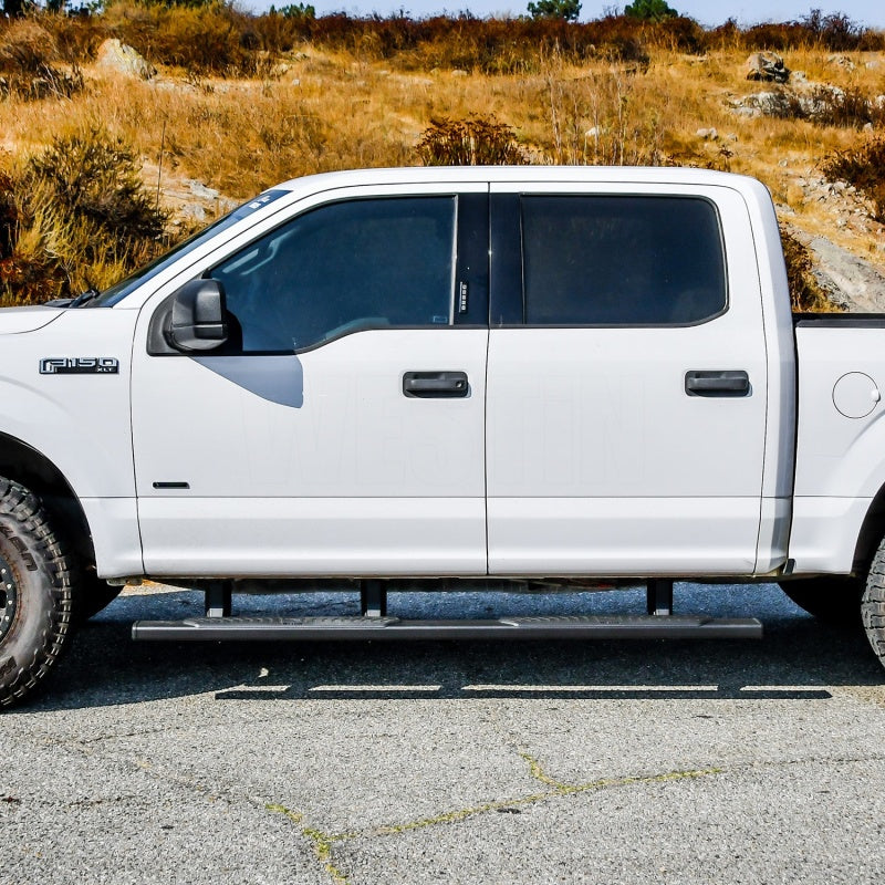 Westin Ram 15-21 Ford F-150 / 17-21 Ford F-250 & F350 Crew Cab R5 XD Nerf Step Bars - Black - GTR Auto