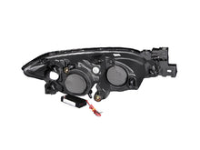 Load image into Gallery viewer, ANZO 2004-2008 Mazda 3 Projector Headlights w/ Halo Black (CCFL) - GTR Auto