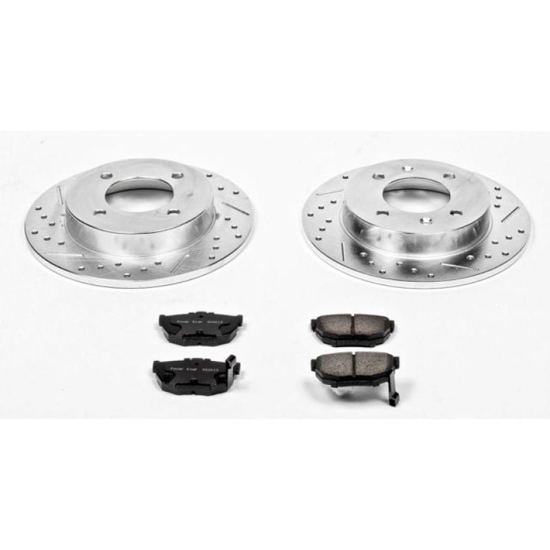 Power Stop 97-06 Hyundai Elantra Rear Z23 Evolution Sport Brake Kit K3106