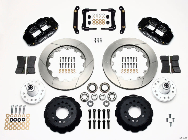 Wilwood Narrow Superlite 6R Front Hub Kit 14.00in 70-78 Camaro - GTR Auto