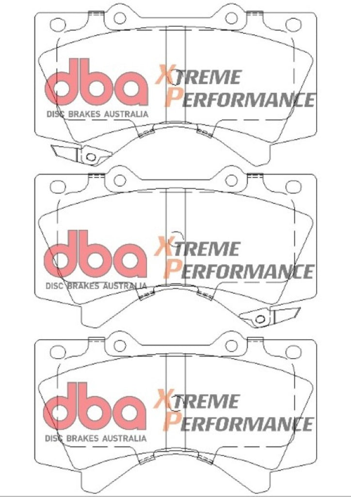 DBA 2015 Toyota Tundra XP650 Front Brake Pads - GTR Auto