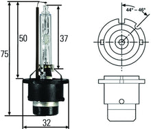 Load image into Gallery viewer, Hella D2S 35W High Intensity Discharge Capsule - GTR Auto