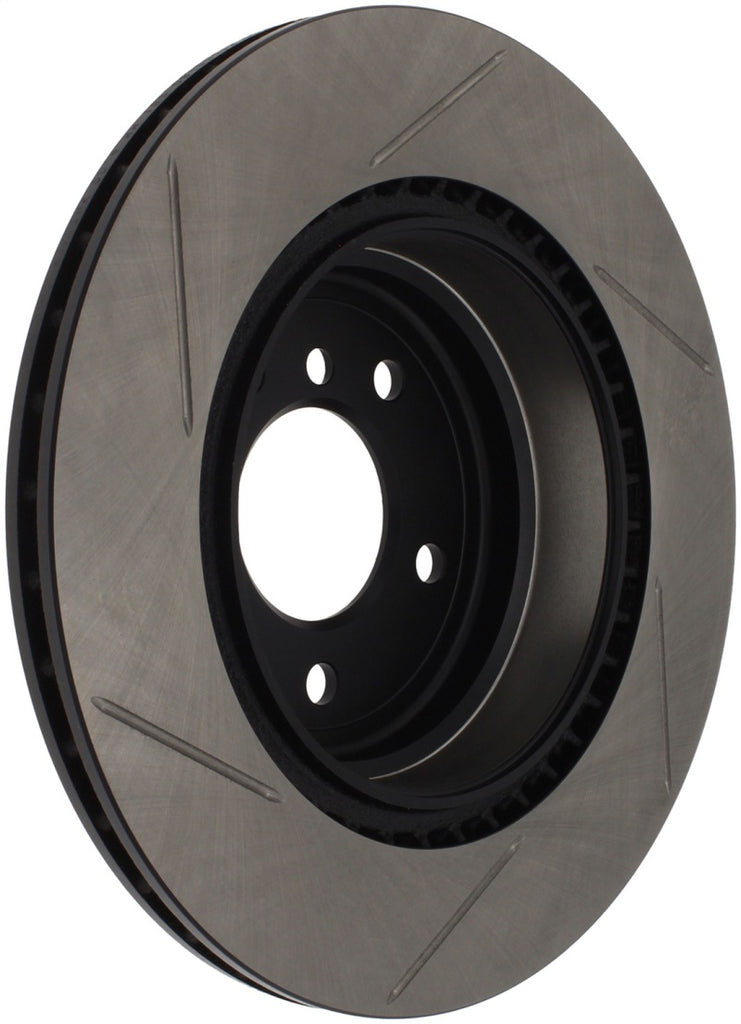 StopTech Power Slot 06 BMW 330 Series / 07-09 335 Series Rear Left Slotted Rotor - GTR Auto