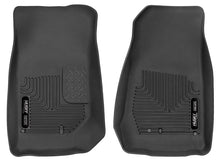 Load image into Gallery viewer, Husky Liners 2007-2014 Jeep Wrangler (2Dr/4Dr Unlimited) X-Act Contour Black Front Floor Liners - GTR Auto