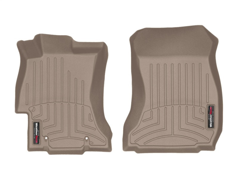 WeatherTech 12+ Subaru Impreza Front FloorLiner - Tan - GTR Auto
