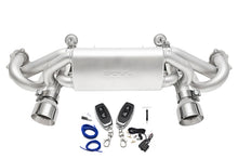 Load image into Gallery viewer, SOUL 2020+ Porsche 718 GT4 / Spyder / GTS 4.0L Valved Exhaust - Polished Strght Dual Wall Tips -VC