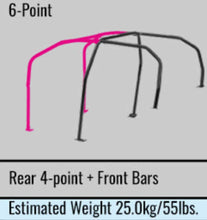 Load image into Gallery viewer, Cusco Safety21 4-Passenger 6-Point Dash-THROUGH Roll Cage Mitsubishi Evo 10 CZ4A (S/O/No Cancel)