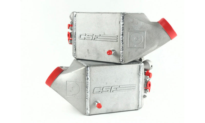 CSF 12-16 BMW M5 (F10) / 12-18 BMW M6 (F06/F12/F13) Twin Charge-Air-Cooler Set - Raw Finish - GTR Auto