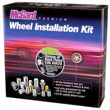 Load image into Gallery viewer, McGard 5 Lug Hex Install Kit w/Locks (Cone Seat Bolt) M14X1.5 / 17mm Hex / 30.5mm Shank L. - Chrome - GTR Auto