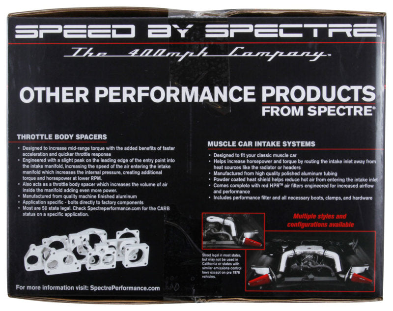 Spectre 16-20 Honda Civic L4-1.5L F/I Air Intake Kit - GTR Auto